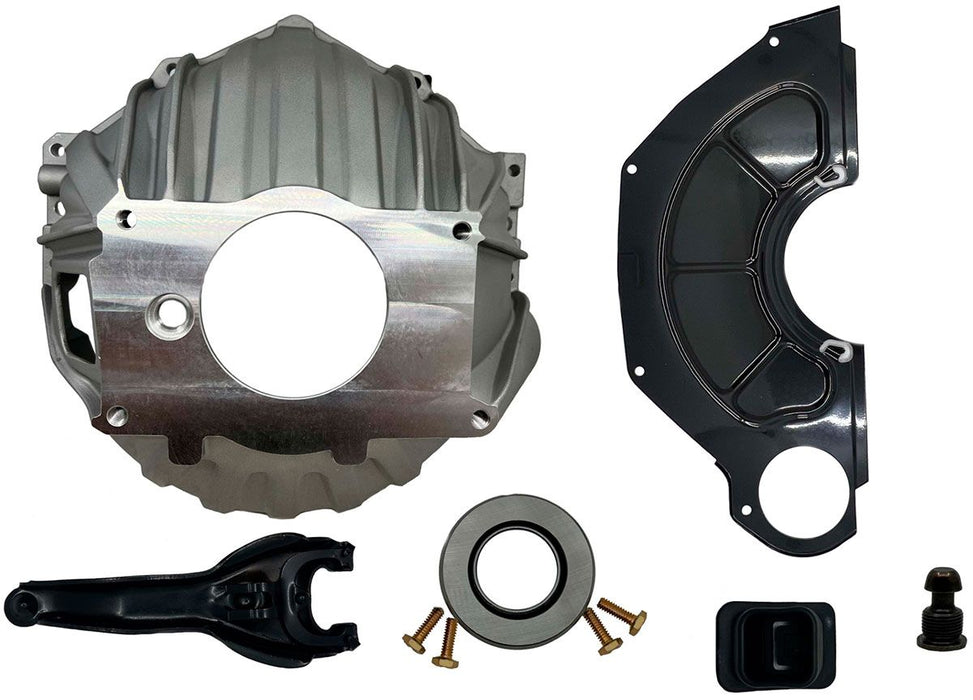 Cast Aluminium Bellhousing Kit, S/B & B/B Chev