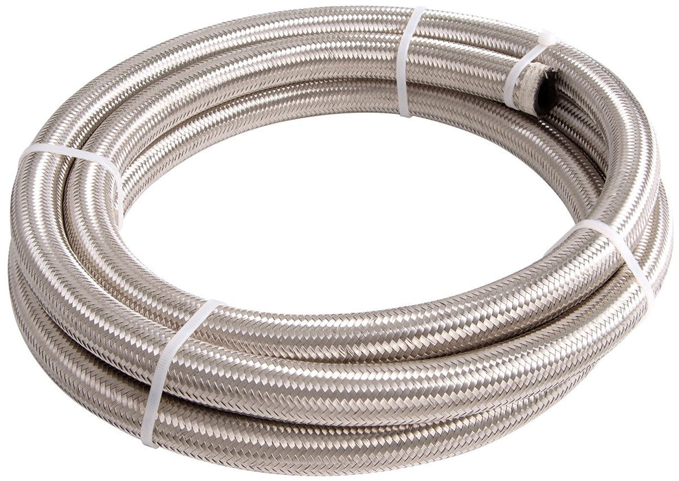 100 Series Stainless Steel Braided Hose -6AN AF100-06-1M