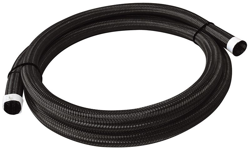 111 Series Black Stainless Steel Braided Cover 1-49/64" (45mm) I.D AF111-045-3MB