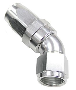 150 Series Taper One-Piece Full Flow Swivel 45° Hose End -12AN AF152-12S