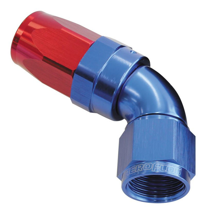 150 Series Taper One-Piece Full Flow Swivel 60° Hose End -10AN AF198-10
