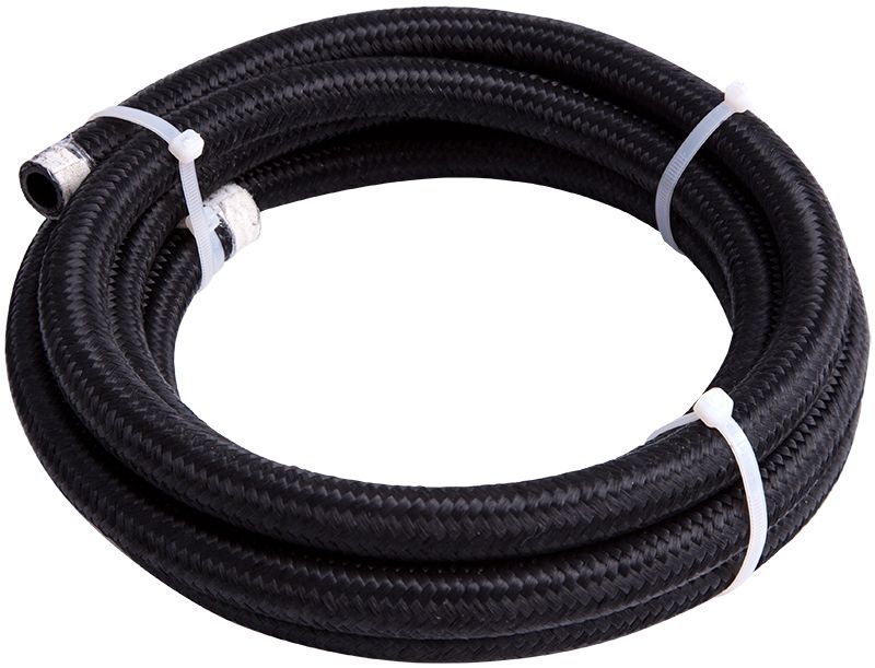 450 Series Black Braided Light Weight Hose -8AN AF450-08-1M