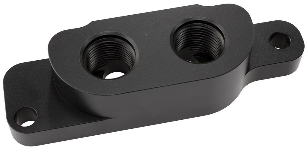 Oil Block Adapter with 2x Female -10ORB Ports AF82-2013