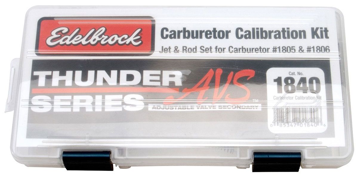 Calibration Kit for Thunder Series AVS Carburettors ED1840