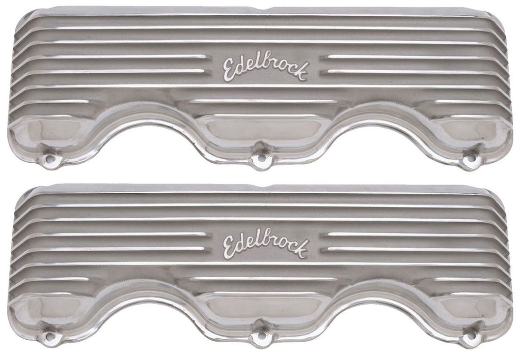 Classic Aluminium Series Valve Covers - Polished Finish ED4140