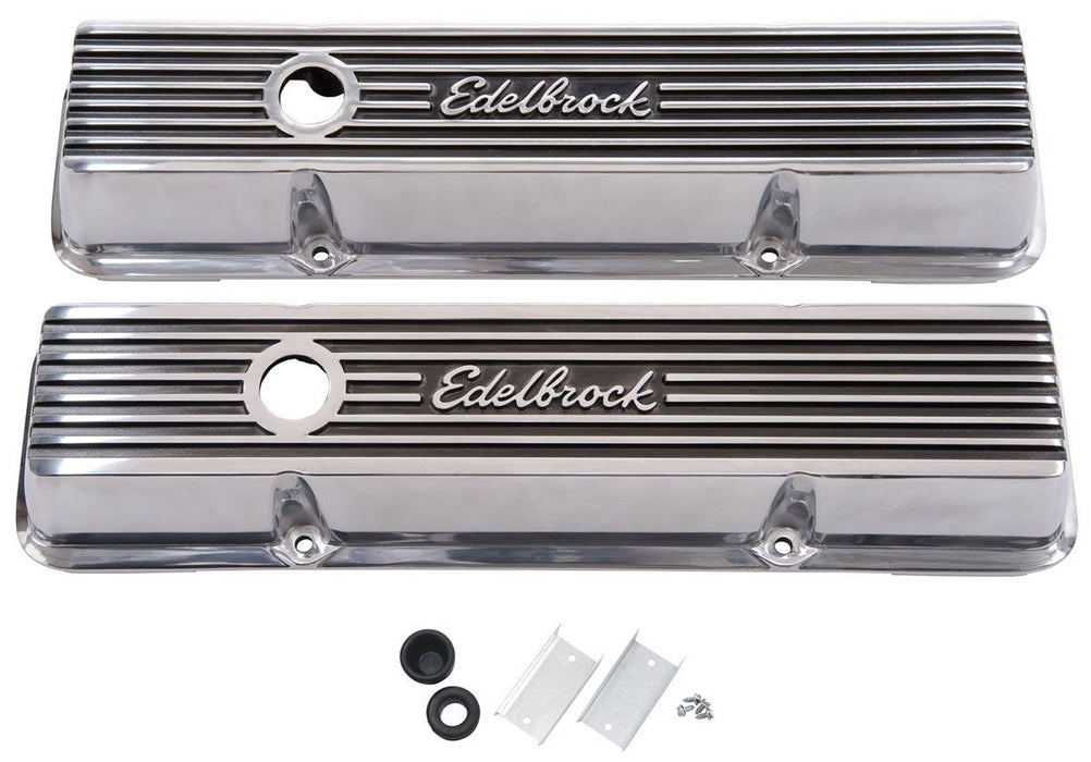 Elite 2 Series Short Valve covers - Polished ED4262