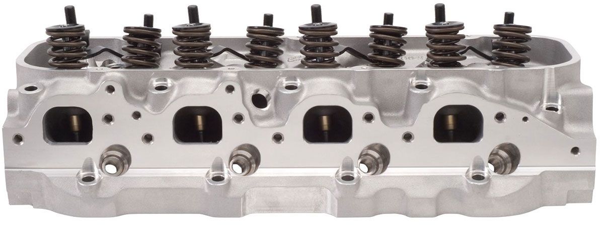 E-Street 290 Oval Port Cylinder Heads - Single - Complete ED50459