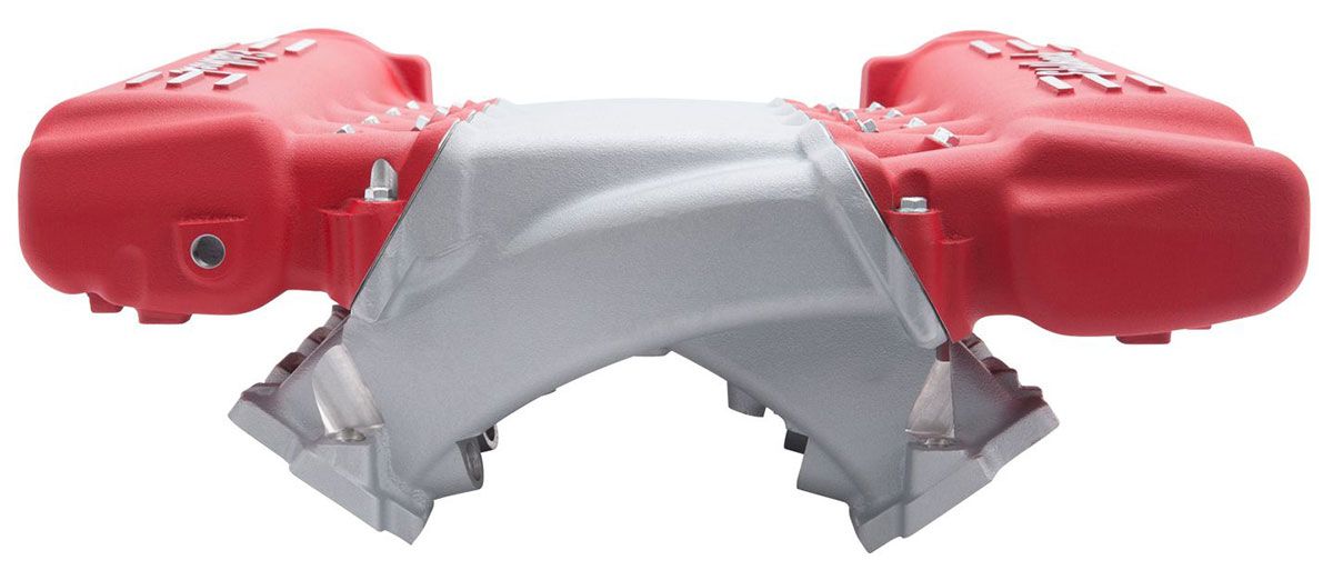 Cross-Ram Intake Manifold - Red Finish ED7141