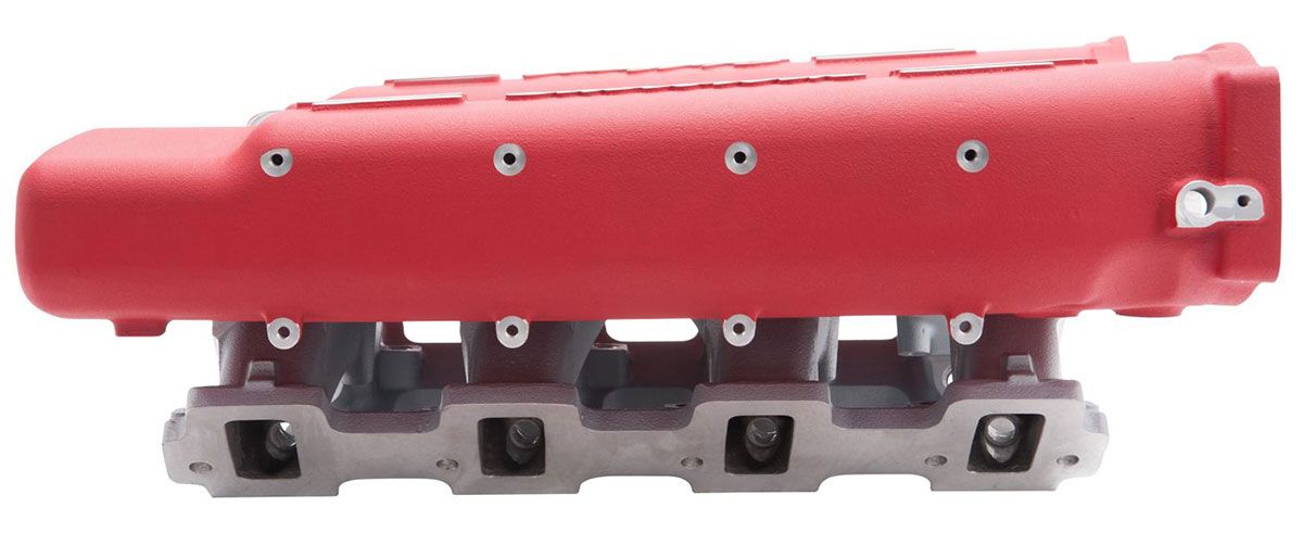 Cross-Ram Intake Manifold - Red Finish ED7141