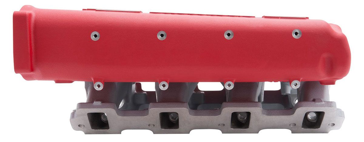 Cross-Ram Intake Manifold - Red Finish ED7141